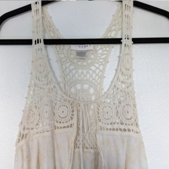 Boho Chic Crochet  Vest - Picture 3 of 4